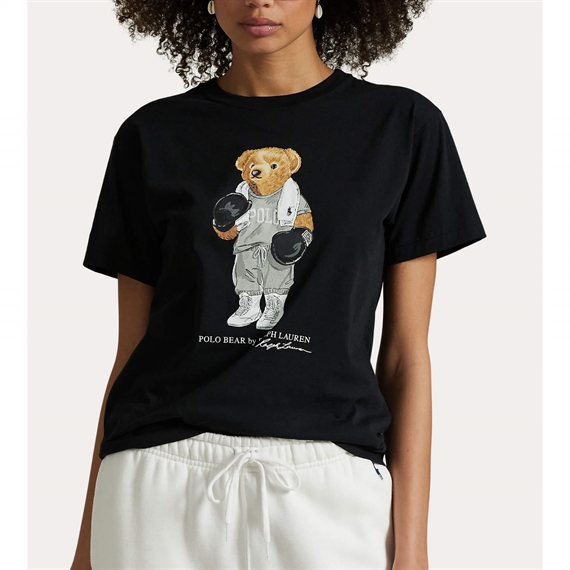 Polo Ralph Lauren Polo Bear Cotton Jersey T-shirt, Sort